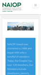 Mobile Screenshot of naiophawaii.org